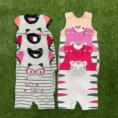 Macacão banho de Sol Feminino para bebê, enxoval, verão