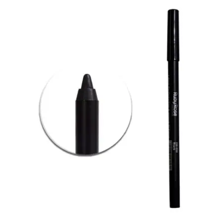 Lápis Delineador Carbon Black HB050 À prova d’agua - Ruby Rose