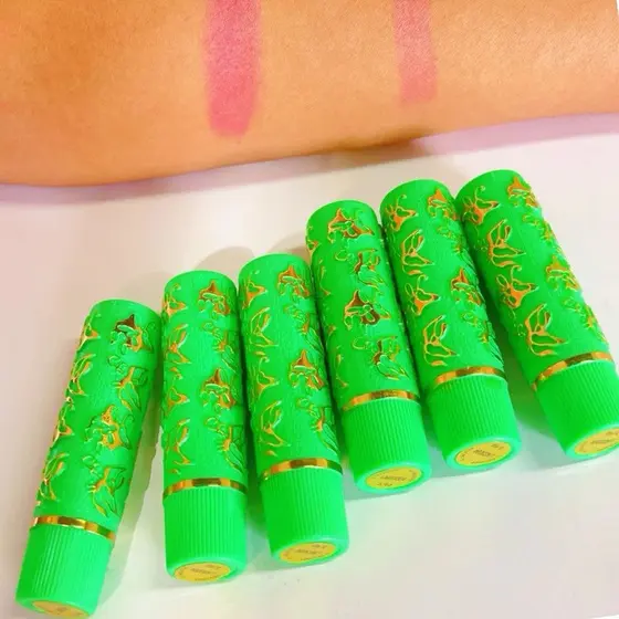 Best Seller Kit 6/12 Batom Mágico / Longa Duração 24 Horas 24 Horas - Coloridos E Verde