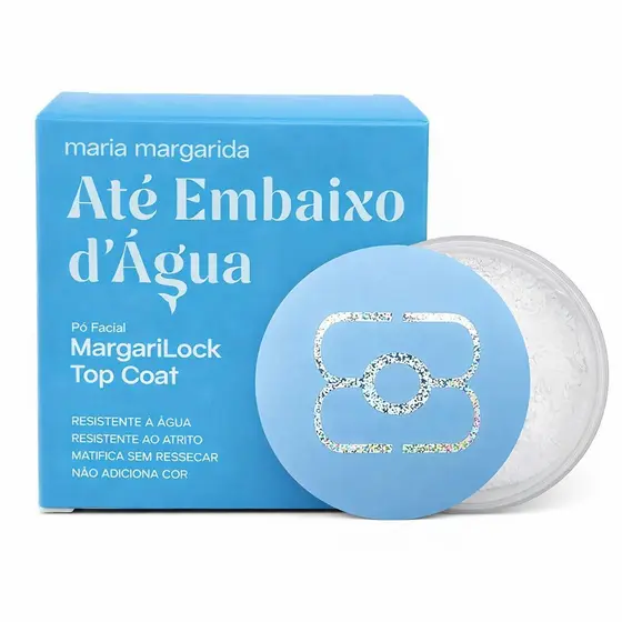 Pó Facial Margarilock Maria Margarida Até embaixo D'agua Neutralizer e Finalizador