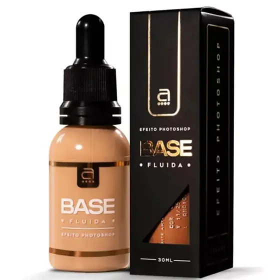 Base Liquida Fluida Matte Efeito Photoshop - Anairana 30ML