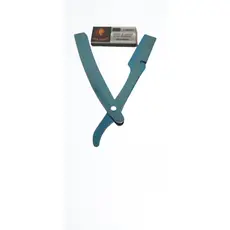 Navalha Navalhete Inox Profissional | Lâmina para Barbeiro Barbearia Barba Corte Cabelo Masculino