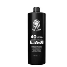 Água Oxigenada 40 Volumes Nevou Leon Barber 900ml | Oxidante para Descoloração Luzes Mechas