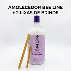 Amolecedor de Cutículas 950ml + 2 Lixas de Brinde| Bee Line | Fragrância La Vie | Uso Profissional