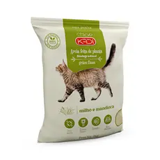 Kadi Areia Biodegradável Grãos Finos Para Gatos - 2 Kilos