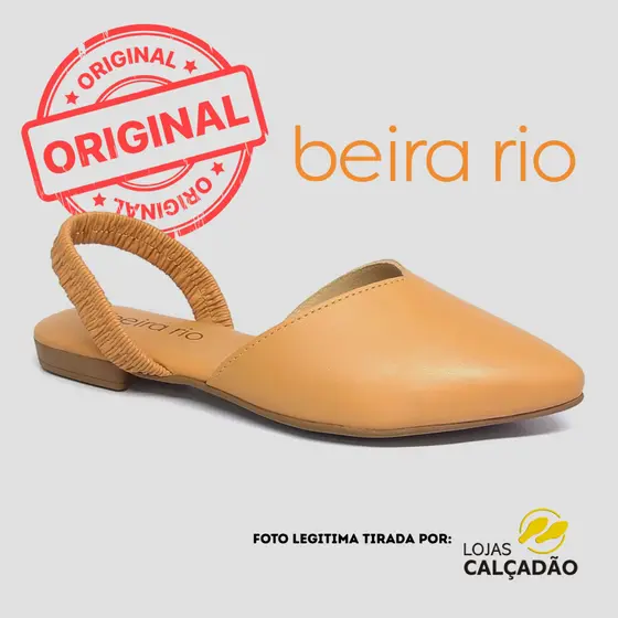Sapatilha Slingback Feminino Beira Rio Original Envio Imediato
