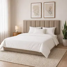 Kit 8 Cabeceiras de Cama Estofadas 60x20cm | Cama de Casal Box Queen