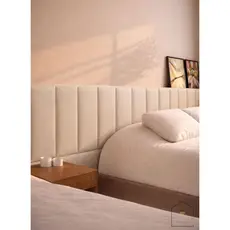 Kit até 12 Placas Cabeceira De Cama Modular Estofada Adesiva Cama Box Suede Sem Furar Parede