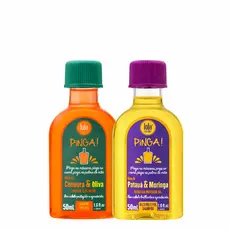 Lola - Óleo Capilar Pinga! 50ml Multifuncional Nutritivo Antifrizz Brilho Proteção Térmica Vegano