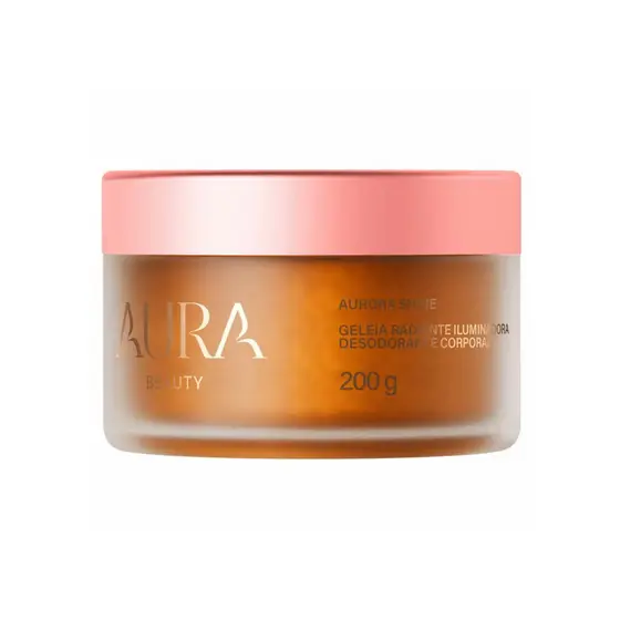 Aura Beauty Geleia Desodorante Corporal Radiante Aurora Shine 200ml