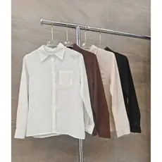 camisa Basica Linho importado femininas modas F978