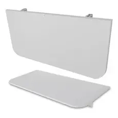 Mesa De Parede Branca Dobrável P/ Cozinha 90x40cm