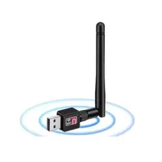 Repetidor de Sinal Antena Wi-fi Adaptador Wireless Sem fio Usb Pc Notebook