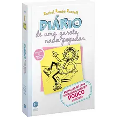 Livro - Diário de Uma Garota Nada Popular  4  - Histórias de Uma Patinadora Nem Um Pouco Graciosa - Capa Cartão