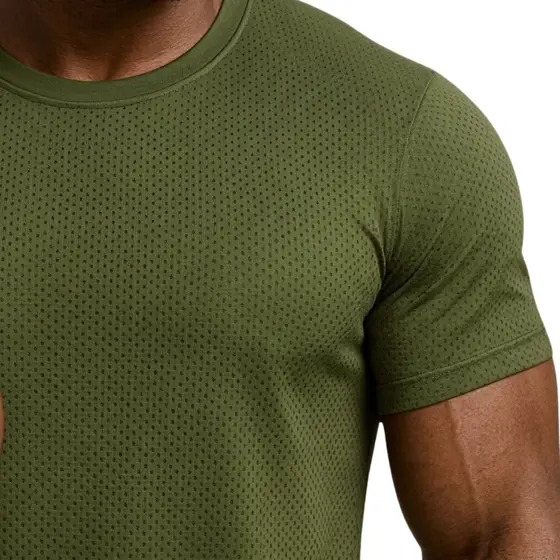 Kit 2 Camiseta Masculina DryFit Tecido Colmeia Camisa Esportiva Treino Academia Corrida Leve Secagem Rápida