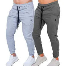 Kit 2 Calças Moletom Algodão Jogger Masculinas Blhuen