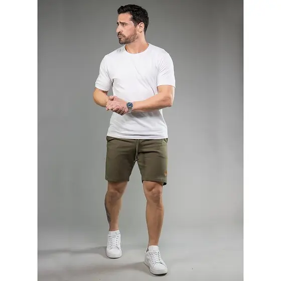 Kit 3 Bermudas De Moletom Academia  Masculino Treino 3 Cores