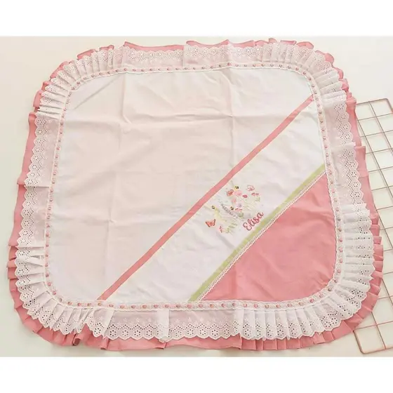 Manta Maternidade Bordado Personalizado 1 Manta Piquet