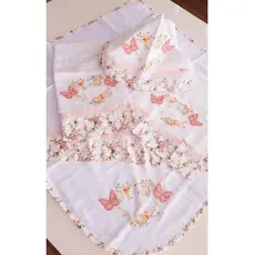 Kit Maternidade Bordado Personalizado Fralda Passeio Fralda de boca Toalha de Banho e Cueiro