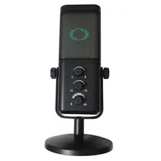 Microfone Condensador Profissional Gamer Rgb USB Cardioide Ruido