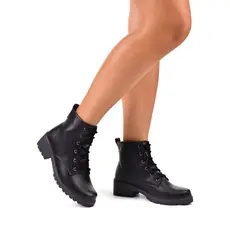Bota Coturno Baixo Confortável e Macia