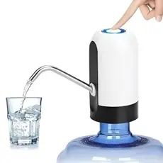 Bomba Elétrica Galão Universal Carregamento USB Dispenser Água Portátil