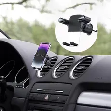 Suporte Veicular Carro para celular 360°Ventilação de Ar