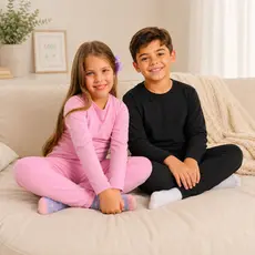 Conjunto Infantil Peluciado Menina Menino Inverno Confortável