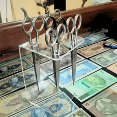 Suporte Organizador Para Tesoura Costura Barbearia Tosa