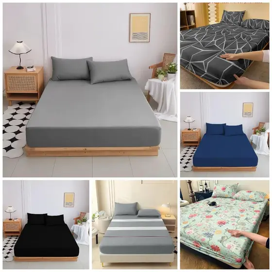Lençol Casal Queen Avulso com Elástico Cama Box Estampas Sortidas