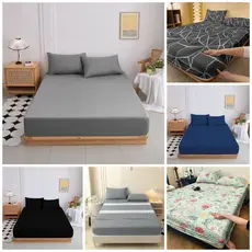 Lençol Casal Queen Avulso com Elástico Cama Box Estampas Sortidas