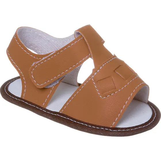 Sandalia bebe infantil meninos e meninas RN antiderrapante FS31