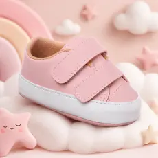 Tenis Sapatinho Infantil Bebe Meninos e Meninas Autocolante TP02