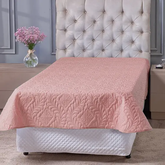 Cobre Leito SOLTEIRO Avulso Magnific Slim Várias Cores Liso Sem Costura Matelado Dia a Dia