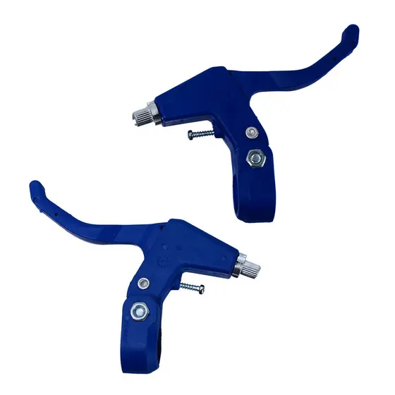 Manete Maçaneta vbrake nylon azul com regulagem alumínio