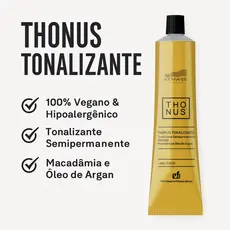 Tonalizante Thonus Kenwee Semipermanente Vegano Brilho e Hidratação