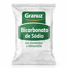 Bicarbonato de Sódio 100% Puro Granuz 2Kg 1Kg 500g Doméstico Alimentício Alta Pureza [Envio HOJE]
