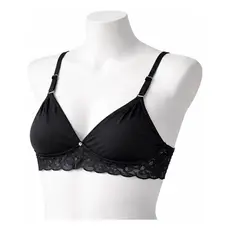 Sutiã Leve Sem Bojo Ajuste Natural Feminino