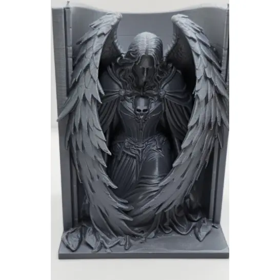 Anjo Caído Book Nook – Estante de Fantasia Sombria 3D