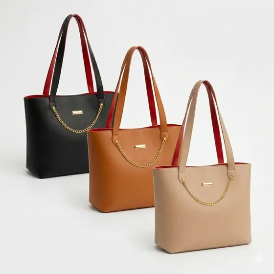 Bolsa Feminina Grande Sacola Praia Faculdade e Dia a Dia Trabalho