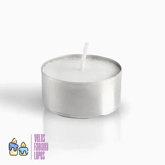 10 Velas Rechaud 2cm de Altura Decoração Festas