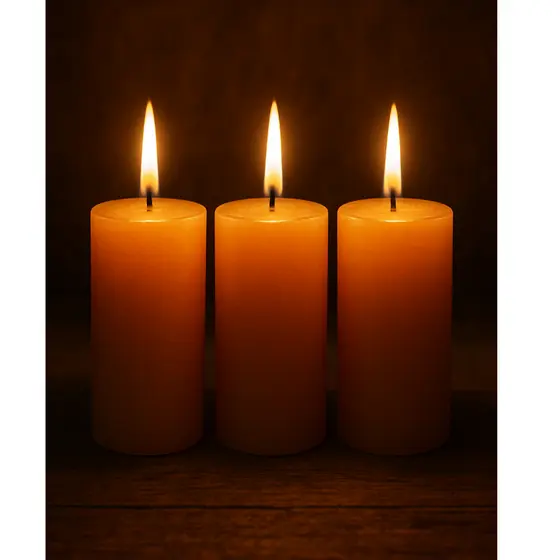 Kit 10 Vela Votiva Branca 3 Dias 135g Decorativa Parafina Pura Kit Velas