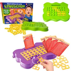 Jogo Didático Emboscada Com 50 Desafios Crianças Raciocínio Lógico Coordenação Motora Aprendizado Pedagógico Escolar