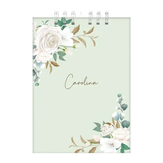 Planner Diário - Bloco de Planejamento Capa Dura A5 Personalizado