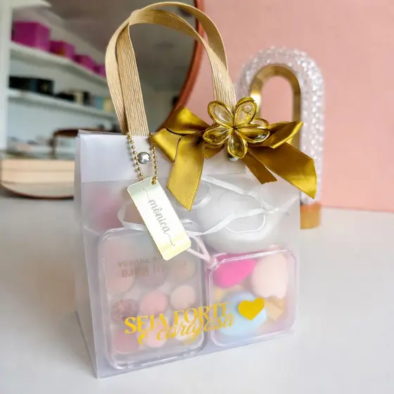 Kit Presente Especial Mulher - Seja Forte e Corajosa l - Dia das Mães