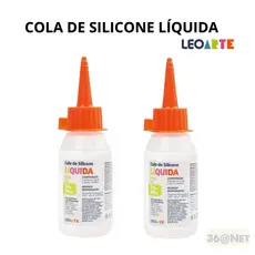 COLA SILICONE LIQUIDA KIT COM 1 OU 2 UNIDADES DE 60ML