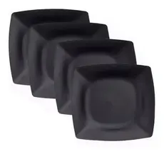 20 Pratos Fundo Especial quadrados Refeição Lanchonetes Lanches Pastel Petisqueira Bandeja Petisco