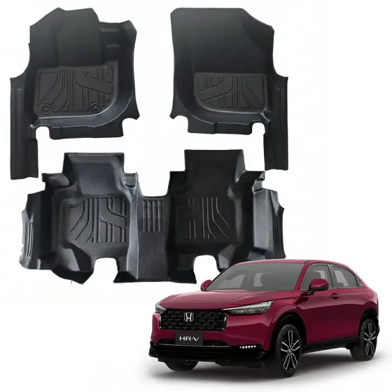 Tapete automotivo bandeja de borracha para HRV Conjunto 3 pcs Ekap