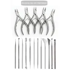 Escolha Kit Manicure Cutemax Alicate Palito Ponta Dupla Espátula Desencravador Raspador Desencravado