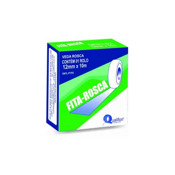 FITA VEDA ROSCA QUALIFON 12MM 10 METROS